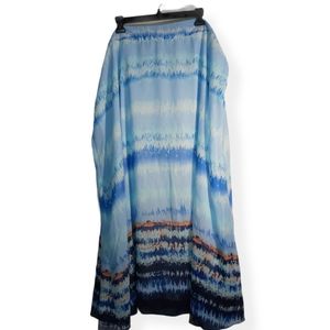 🌞 Long Tie Dye skirt sz 24w